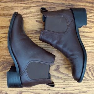 Cole Haan Brown Chelsea Ankle Booties